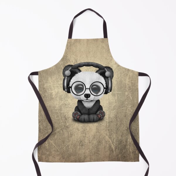 Item preview, Cute Baby Panda Dj Wearing Headphones designed and sold by JeffBartels.