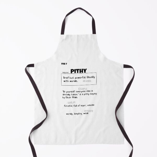 Item preview, February 7 Pithy designed and sold by Square Root of Squid.
