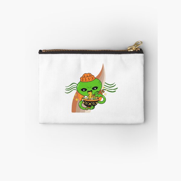 Item preview, Cute alien eating ramen designed and sold by jpn insprd.
