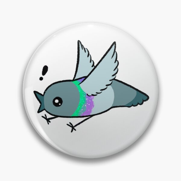 Item preview, Startled Pigeon! designed and sold by NoodleSoupotDay.