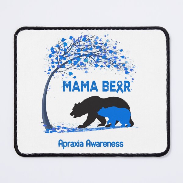 Item preview, Mama Bear Apraxia Awareness designed and sold by Mnrshirley.