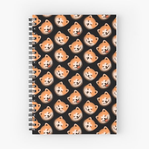 Aperçu de l'œuvre Motif Akita Inu (Noir) créée et vendue par camicadf.