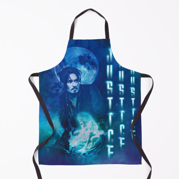 Item preview, Justice for Johnny Depp design featuring Wolves & full moon designed and sold by MunsyArt.