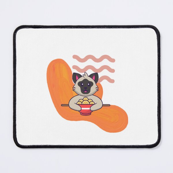 Item preview, Cute cat eating ramen designed and sold by jpn insprd.