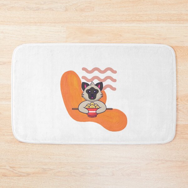 Item preview, Cute cat eating ramen designed and sold by jpn insprd.