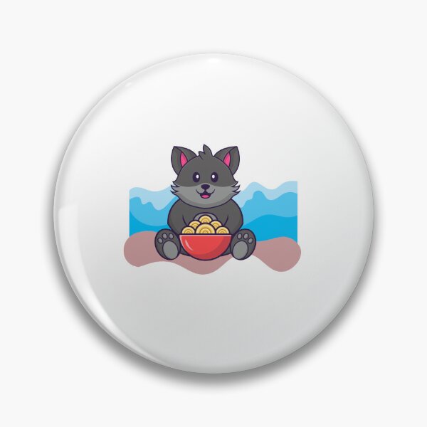 Item preview, Cute cat eating ramen with an abstract beach background designed and sold by jpn insprd.
