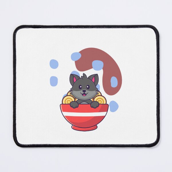 Item preview, Cute cat inside a ramen bowl designed and sold by jpn insprd.