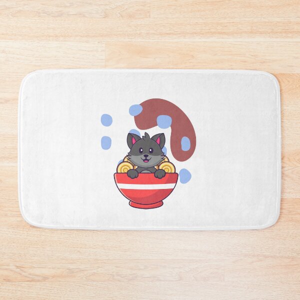 Item preview, Cute cat inside a ramen bowl designed and sold by jpn insprd.