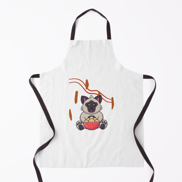 Item preview, Cute cat sitting down and eating ramen designed and sold by jpn insprd.