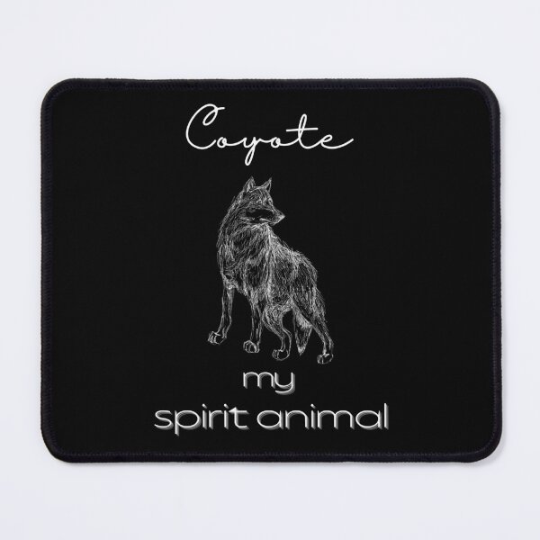 Item preview, Coyote totem spirit animal sticker designed and sold by MagicWolfStar.