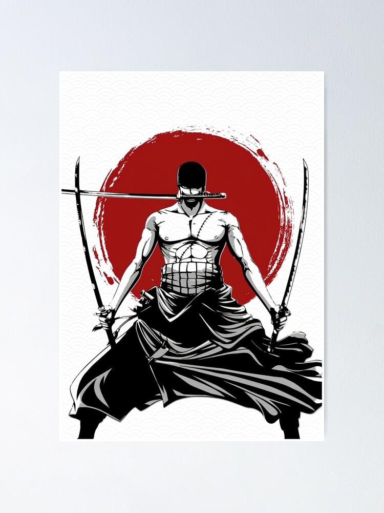 Roronoa Zoro Poster for Sale by AaronWeedo, one piece zoro