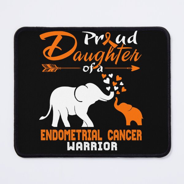 Item preview, Proud Daughter Of A Endometrial Cancer Warrior designed and sold by Hatjar.