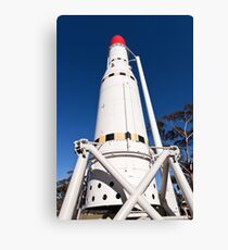 0013 Tight down - Woomera Canvas Print