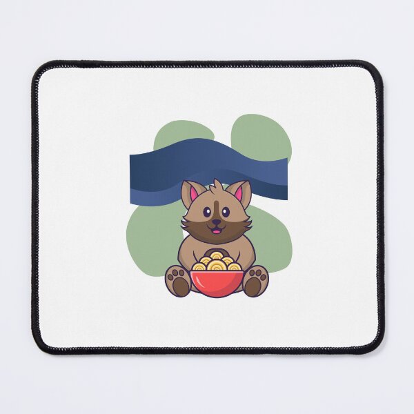 Item preview, Cute cat sitting down eating ramen designed and sold by jpn insprd.