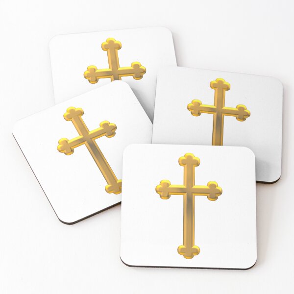 Item preview, Golden Christian Cross 1 designed and sold by Artist4God.