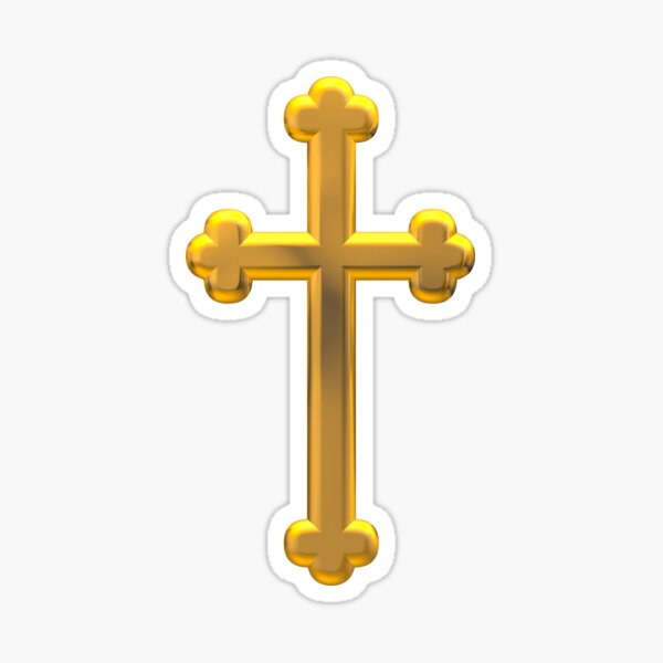 Item preview, Golden Christian Cross 1 designed and sold by Artist4God.