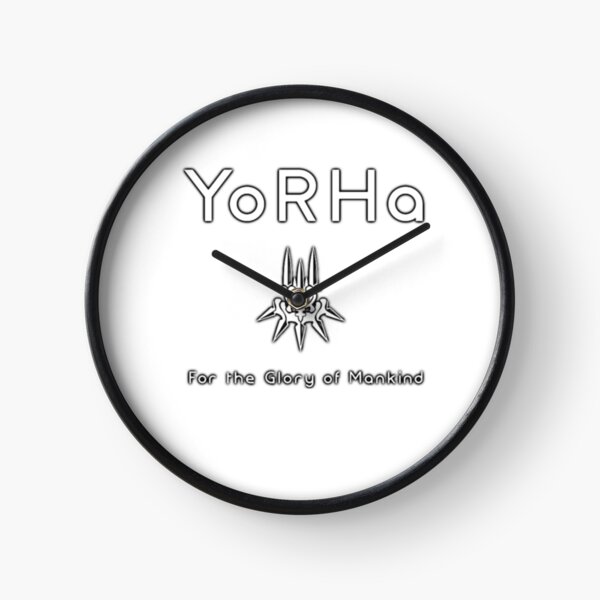 NieR: YoRHa Automata (white) Clock