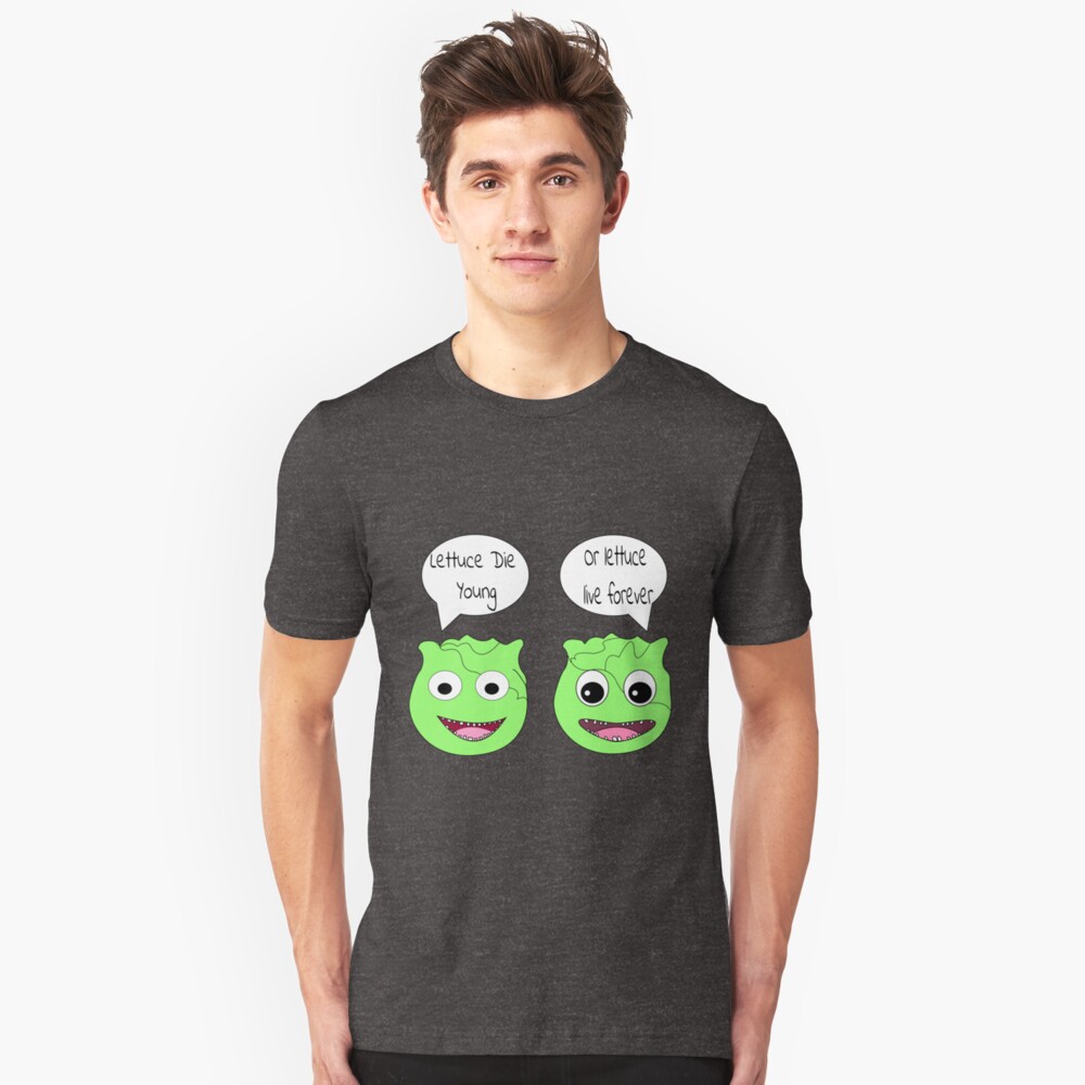 Forever Lettuce (Misheard Song Lyric) Slim Fit T-Shirt