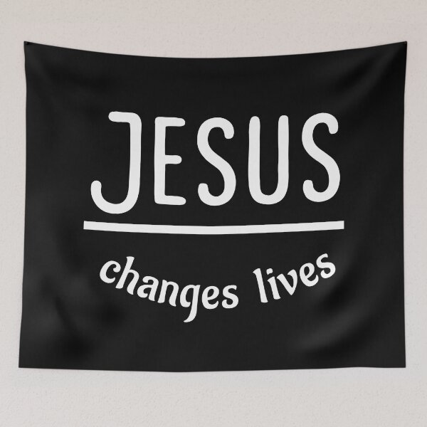 Item preview, Jesus Changes Lives designed and sold by Twittlefish.