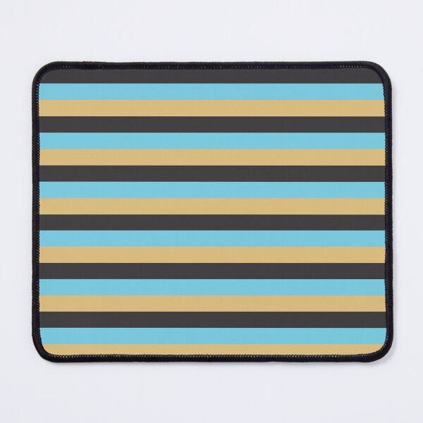 Item preview, Black Sky Blue and Golden Vintage Stripes designed and sold by Gerson Ramos.