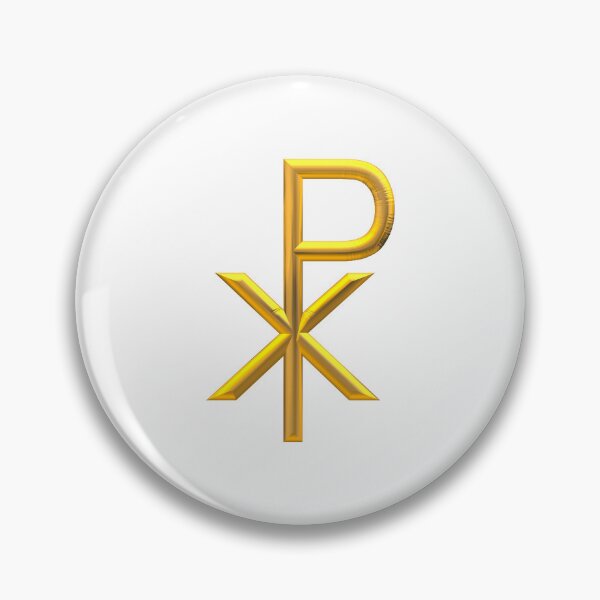 Item preview, Golden Chiro Symbol designed and sold by Artist4God.