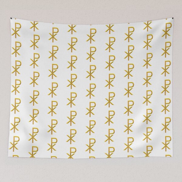 Item preview, Golden Chiro Symbol designed and sold by Artist4God.