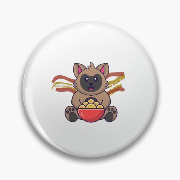 Item preview, Cute cat sitting down and eating ramen designed and sold by jpn insprd.