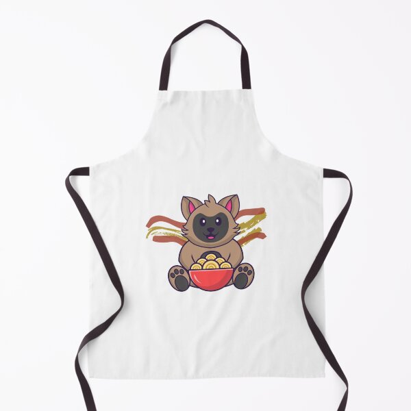 Item preview, Cute cat sitting down and eating ramen designed and sold by jpn insprd.