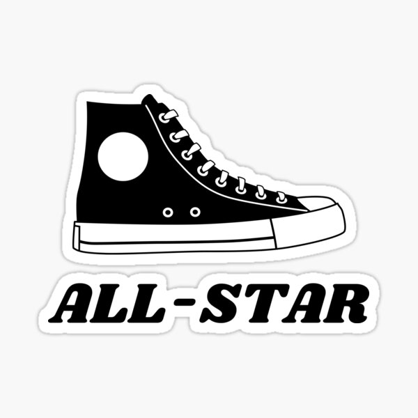 converse all star sticker