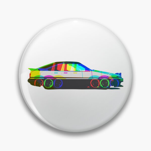 Item preview, AE86 Trueno Cartoon Print designed and sold by TeamManja.