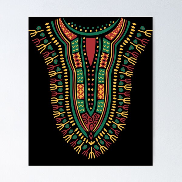 Item preview, Tanzania Dashiki Costume Art designed and sold by MrEddie10.