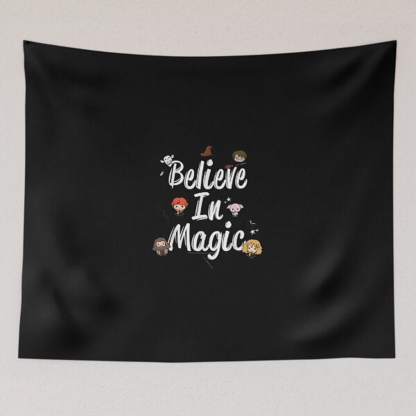 Item preview, Believe In Magic Cute Cartoon Text T-Shirt designed and sold by DemerathQuartz.