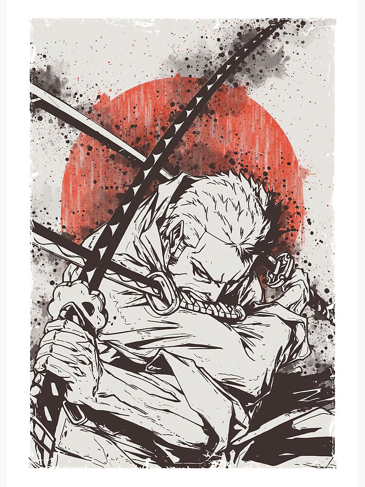 Roronoa Zoro one piece | Art Board Print