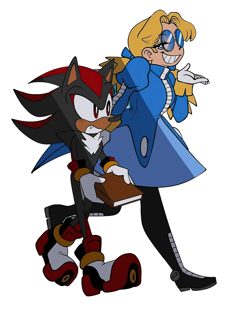 Sonic & Shadow A4 Print -  Denmark