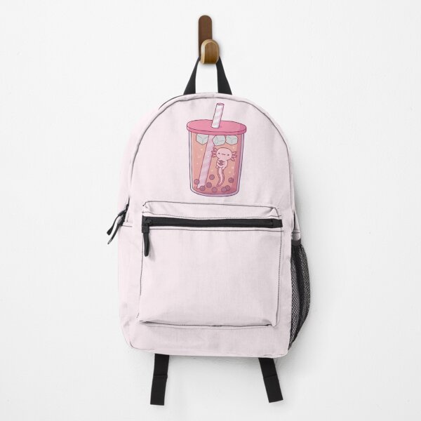 Item preview, Cute Axolotl Swimming In Bubble Tea designed and sold by rustydoodle.