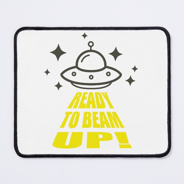 Item preview, Ready To Beam Up UFO Beaming Up designed and sold by QuanJewelry.