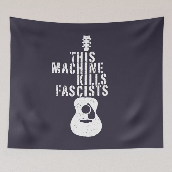 Item preview, Printer77 This Machine Kills Fascists Acoustic Electric Guitars Music Funny Mens Trending designed and sold by kreisonlyny.