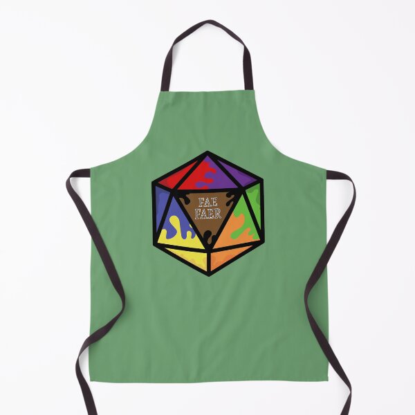 Item preview, Rainbow Pronoun Pride D20 Fae/Faer designed and sold by BiOurPride.