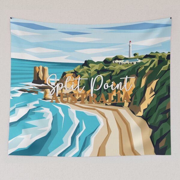 Item preview, Split Rock Point Lighthouse, Australia designed and sold by Art by Ira.