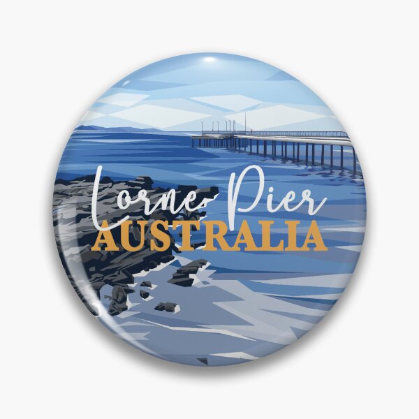 Item preview, Lorne Pier, Australia designed and sold by Art by Ira.