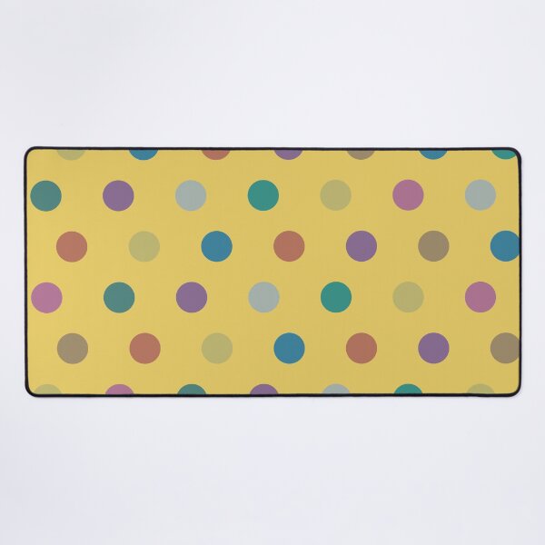 Item preview, Classic Polka Dot Pattern_Morandi Color 1_Yellow designed and sold by mimihuang creations.