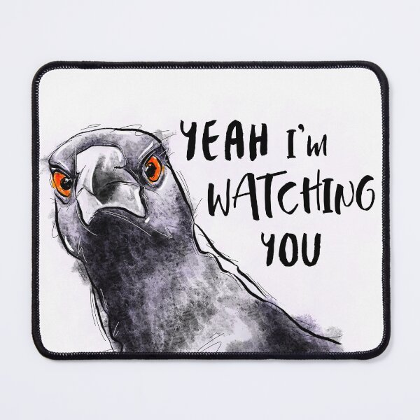Item preview, Australian magpie season design, magpie funny attitude quote designed and sold by Krystalkayart.
