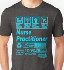 NURSE PRACTITIONER SOLVE PROBLEMS DESIGN Unisex T-Shirt