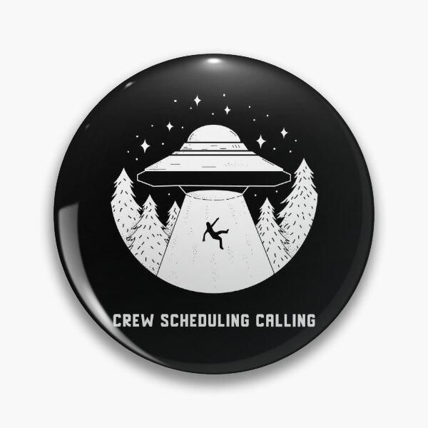 Item preview, Crew Scheduling Abduction Black designed and sold by LifeSpice.