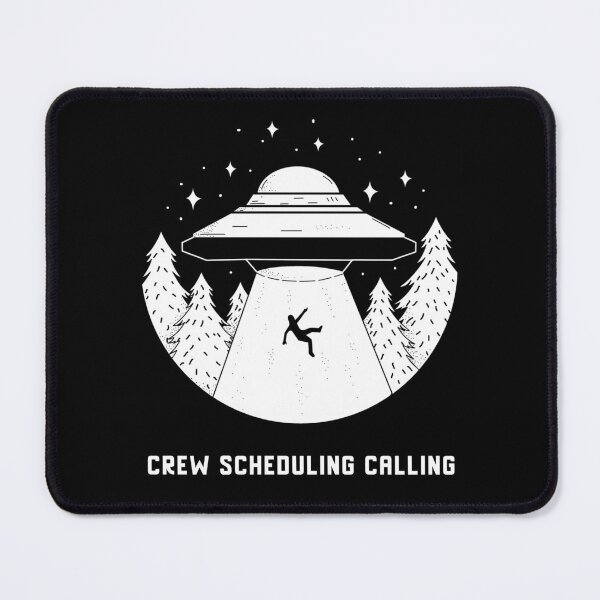 Item preview, Crew Scheduling Abduction Black designed and sold by LifeSpice.