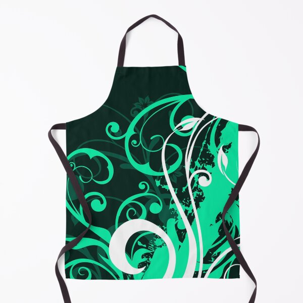 Item preview, Light Green white Floral Art  designed and sold by Tshirtstory.