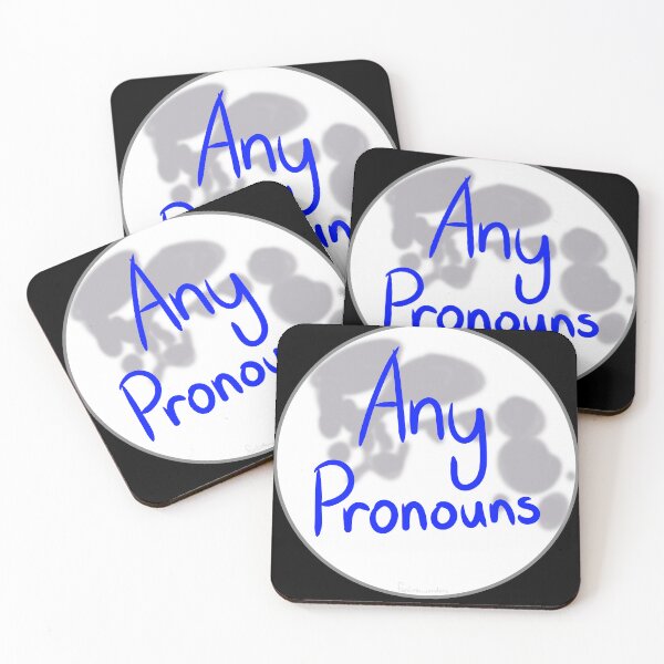 Item preview, Lunar Any Pronouns designed and sold by funlittlewonders.