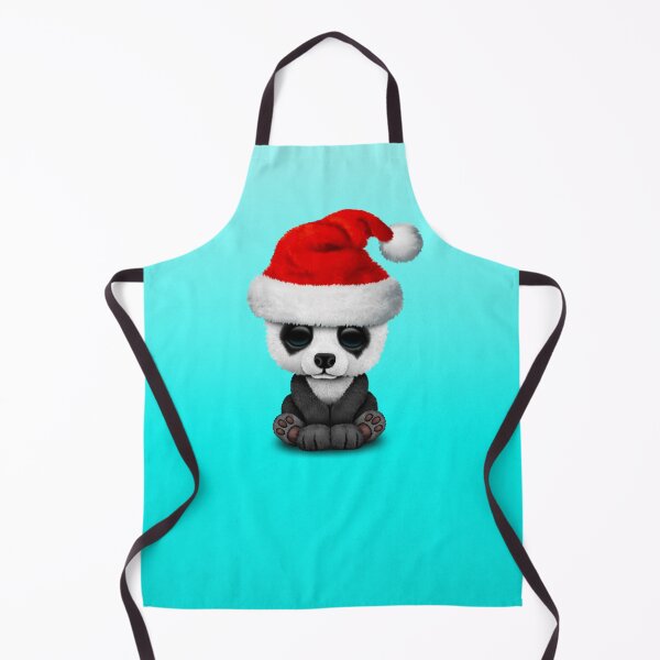 Item preview, Baby Panda Bear Wearing a Santa Hat designed and sold by JeffBartels.