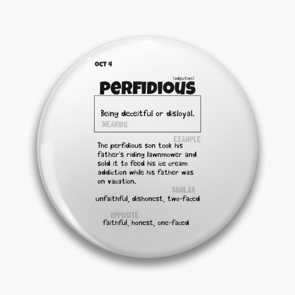 Item preview, October 4 Perfidious designed and sold by Square Root of Squid.