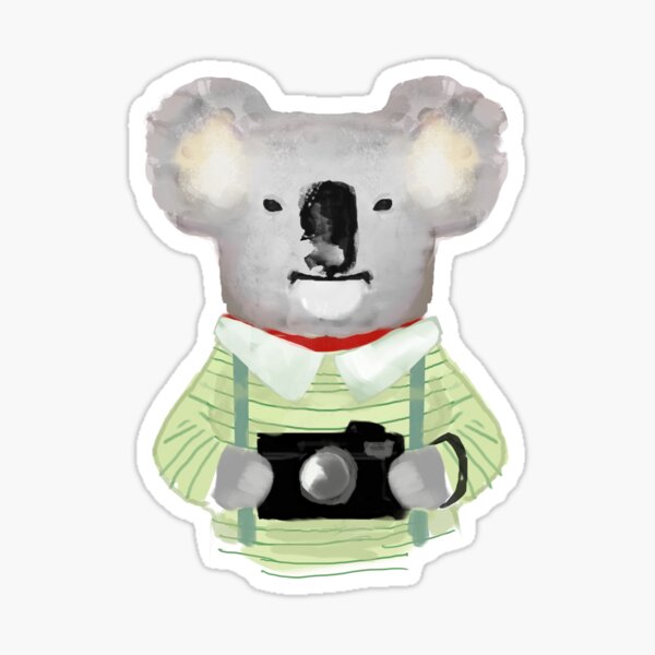 Vista previa del artículo con la obra «Oso de koala en arte animal acuarela de ropa», diseñado y vendido por masatomio.
